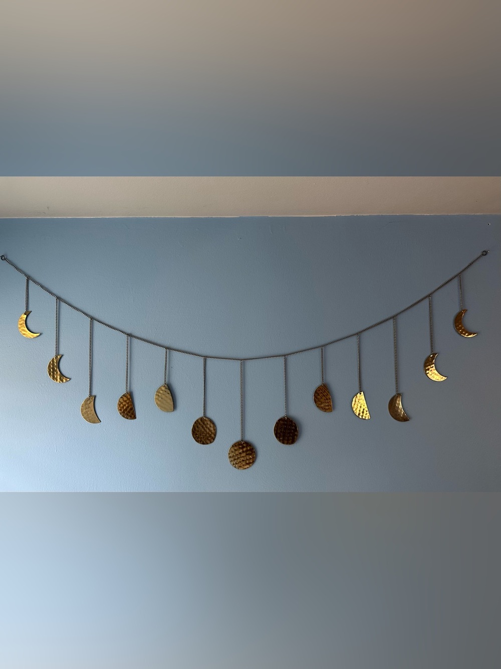 Gold Phases of the Moon wall decor - Urban Outfitters
